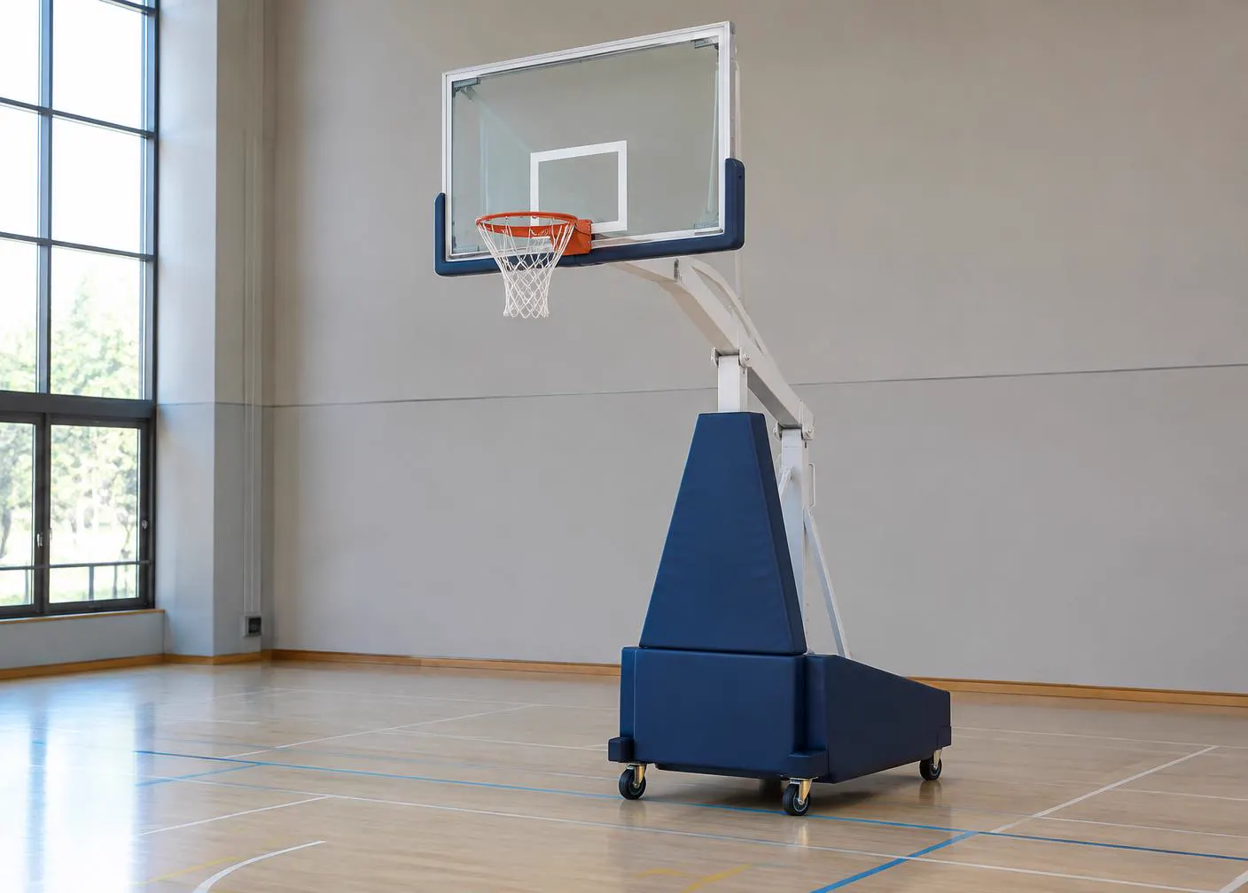 Mobil basketställning